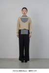 TAN(タン)COMBINATION KNITTED TOPS コンビネーションニットトップス TAN24FW-11 -1