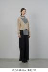 TAN(タン)COMBINATION KNITTED TOPS コンビネーションニットトップス TAN24FW-11 -2