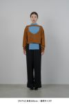 TAN(タン)COMBINATION KNITTED TOPS コンビネーションニットトップス TAN24FW-11 -4