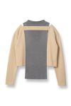 TAN(タン)COMBINATION KNITTED TOPS コンビネーションニットトップス TAN24FW-11 -18
