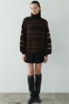 CLANE(クラネ)SHEER BORDER MOHAIR KNIT シアーボーダーモエアニット 17106-2042 -4