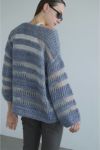 CLANE(クラネ)SHEER BORDER MOHAIR KNIT シアーボーダーモエアニット 17106-2042 -9