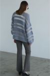 CLANE(クラネ)SHEER BORDER MOHAIR KNIT シアーボーダーモエアニット 17106-2042 -12