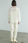 CLANE(クラネ)SHEER BORDER MOHAIR KNIT シアーボーダーモエアニット 17106-2042 -18