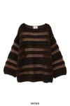 CLANE(クラネ)SHEER BORDER MOHAIR KNIT シアーボーダーモエアニット 17106-2042 -19