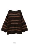 CLANE(クラネ)SHEER BORDER MOHAIR KNIT シアーボーダーモエアニット 17106-2042 -20