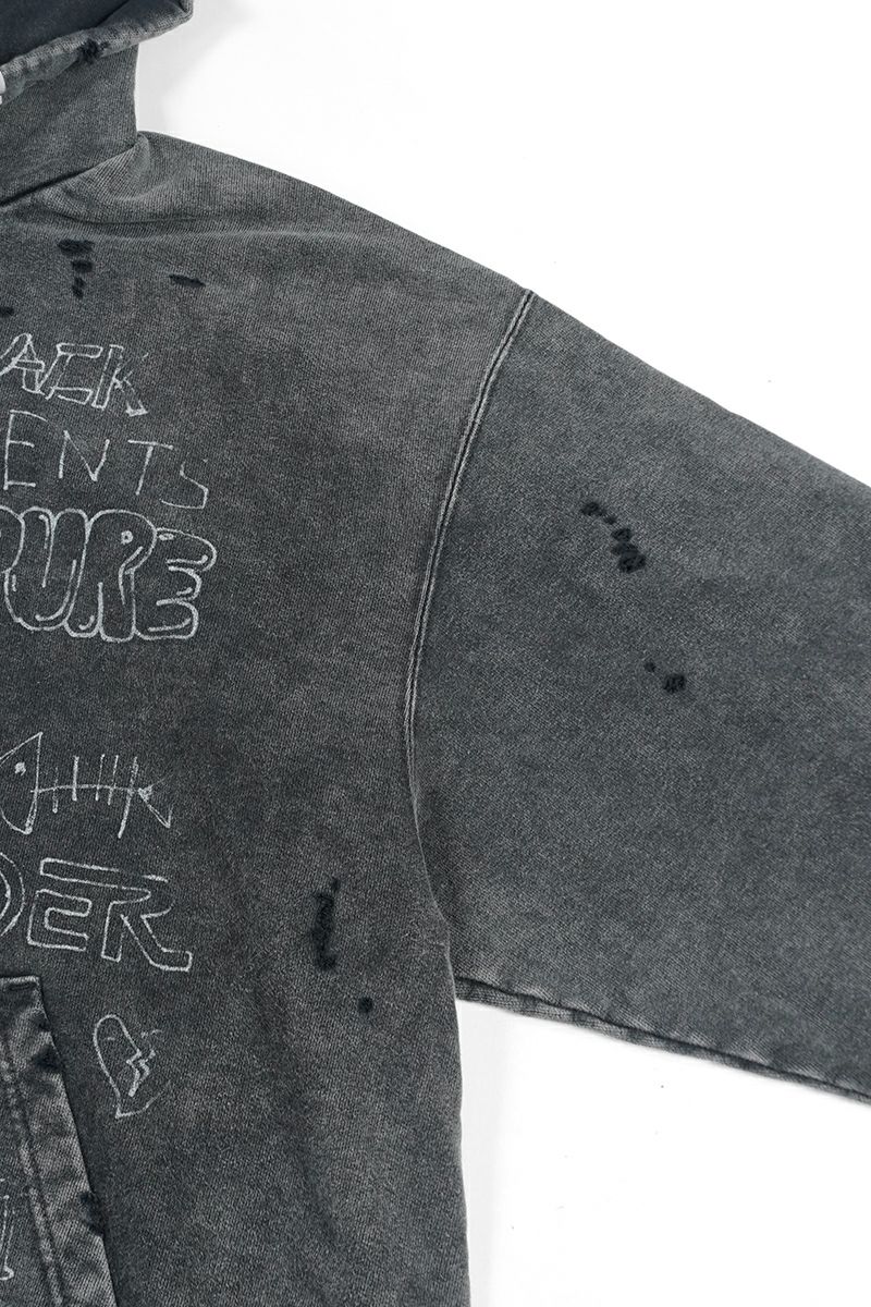 Maison MIHARA YASUHIRO(メゾン ミハラヤスヒロ)BLEACHED HOODIE ブリーチフーディー A13HD551 -7