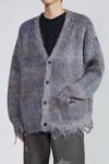 KAMIYA(カミヤ)Kasuri Mohair Cardigan カスリモヘアカーディガン G13CD055 -1