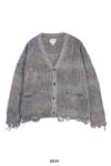 KAMIYA(カミヤ)Kasuri Mohair Cardigan カスリモヘアカーディガン G13CD055 -16