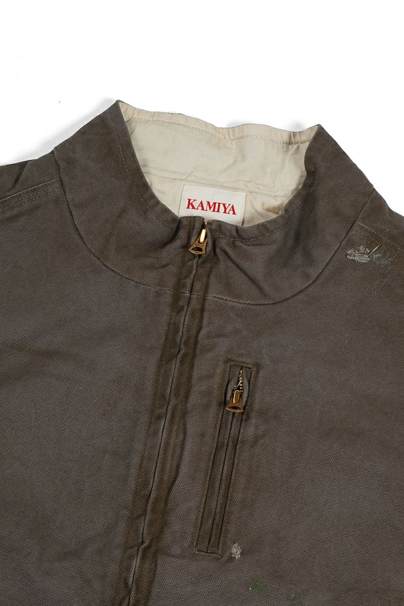 KAMIYA(カミヤ)BORO Duck Vest ボロダックベスト G13VT025 -12