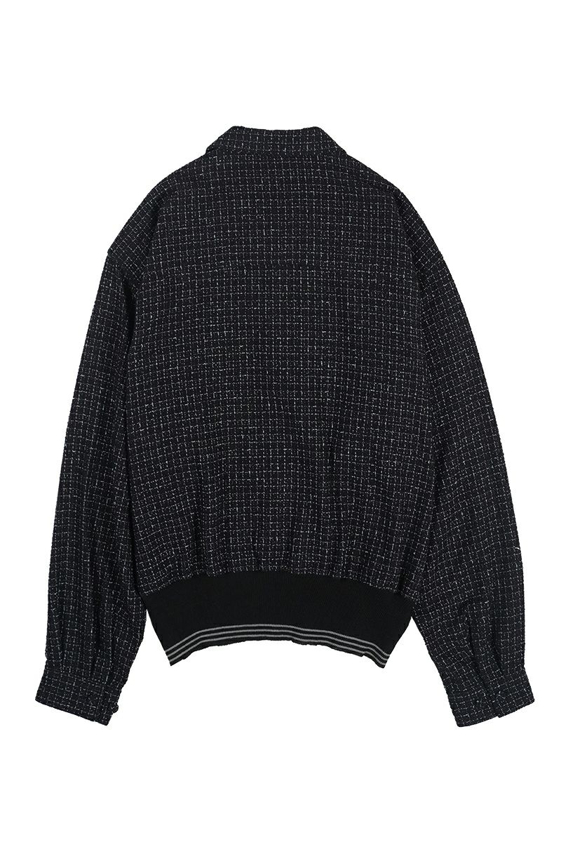 DAIRIKU(ダイリク)Tweed Mountain Rib Shirt ツイードマウンテンリブシャツ 24AWT W-3 -2