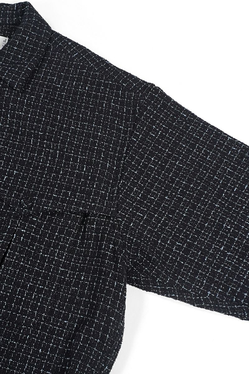 DAIRIKU(ダイリク)Tweed Mountain Rib Shirt ツイードマウンテンリブシャツ 24AWT W-3 -6