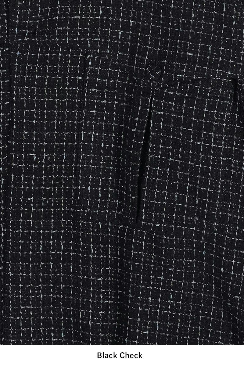 DAIRIKU(ダイリク)Tweed Mountain Rib Shirt ツイードマウンテンリブシャツ 24AWT W-3 -12