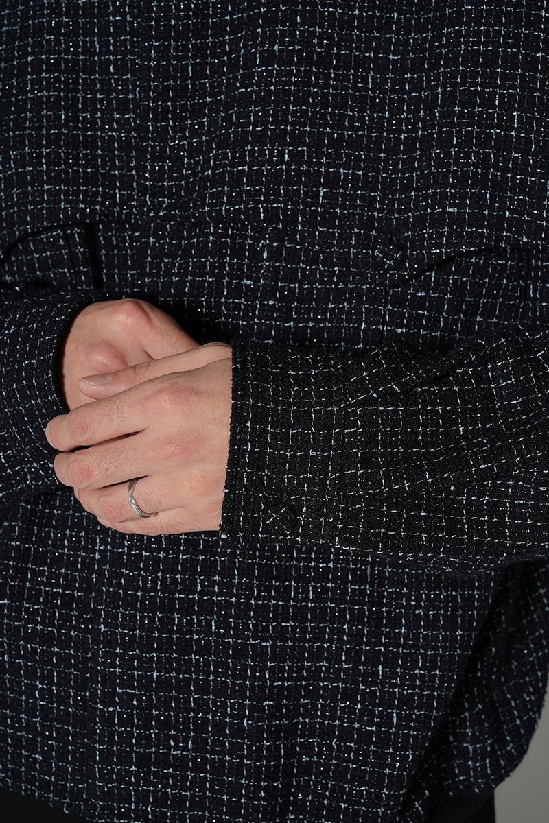 DAIRIKU(ダイリク)Tweed Mountain Rib Shirt ツイードマウンテンリブシャツ 24AWT W-3 -16