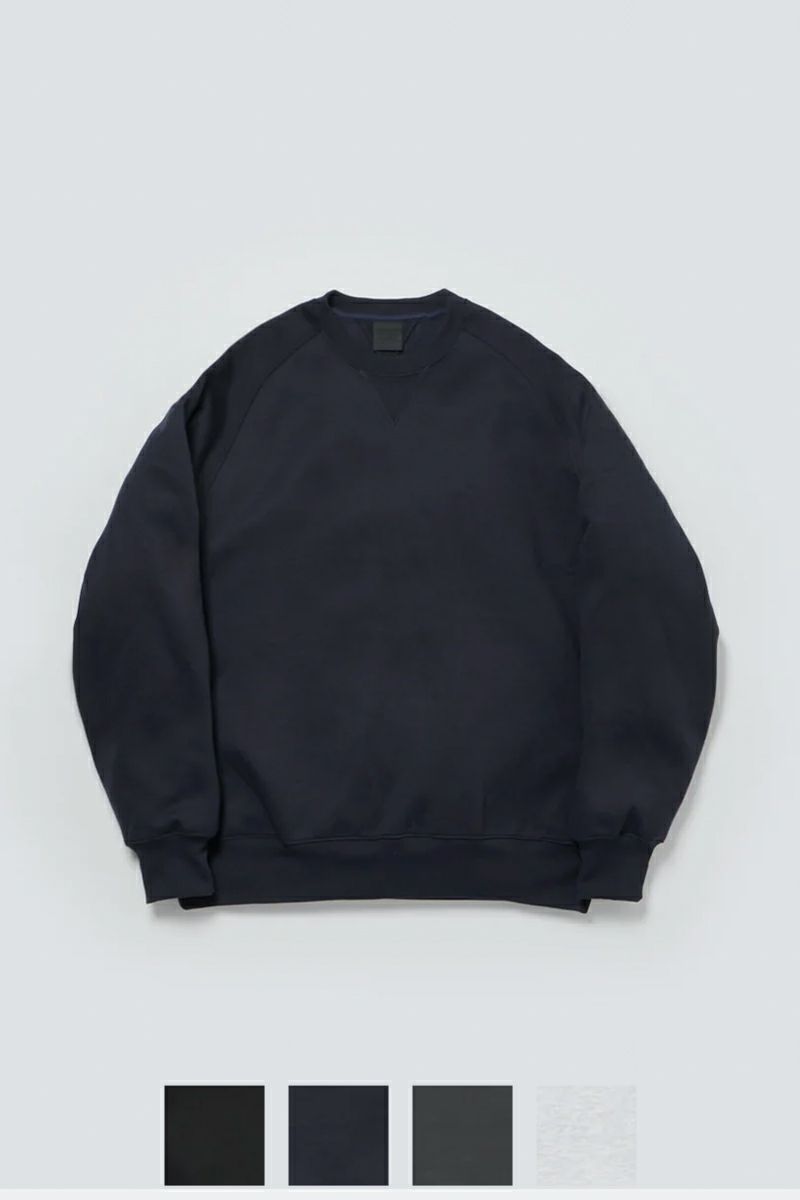 DAIWA PIER 39(ダイワピア39)TECH SWEAT CREW FREEDOM SLEEVE テック クルーネックスウェット フリーダムスリーブ BE-51024W