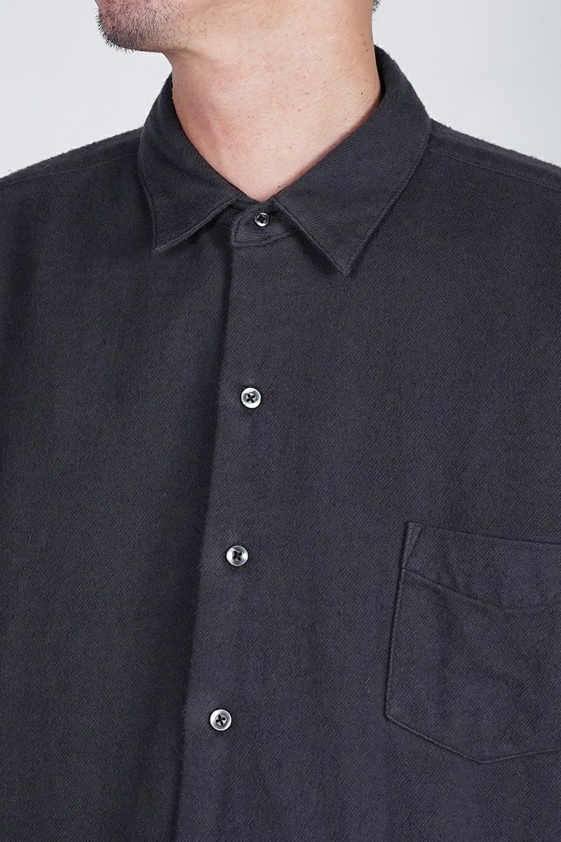CIOTA (シオタ)Flannel Regular Collar Long Sleeve Shirt フランネルレギュラーカラー長袖シャツ SHLM-108-FL -12