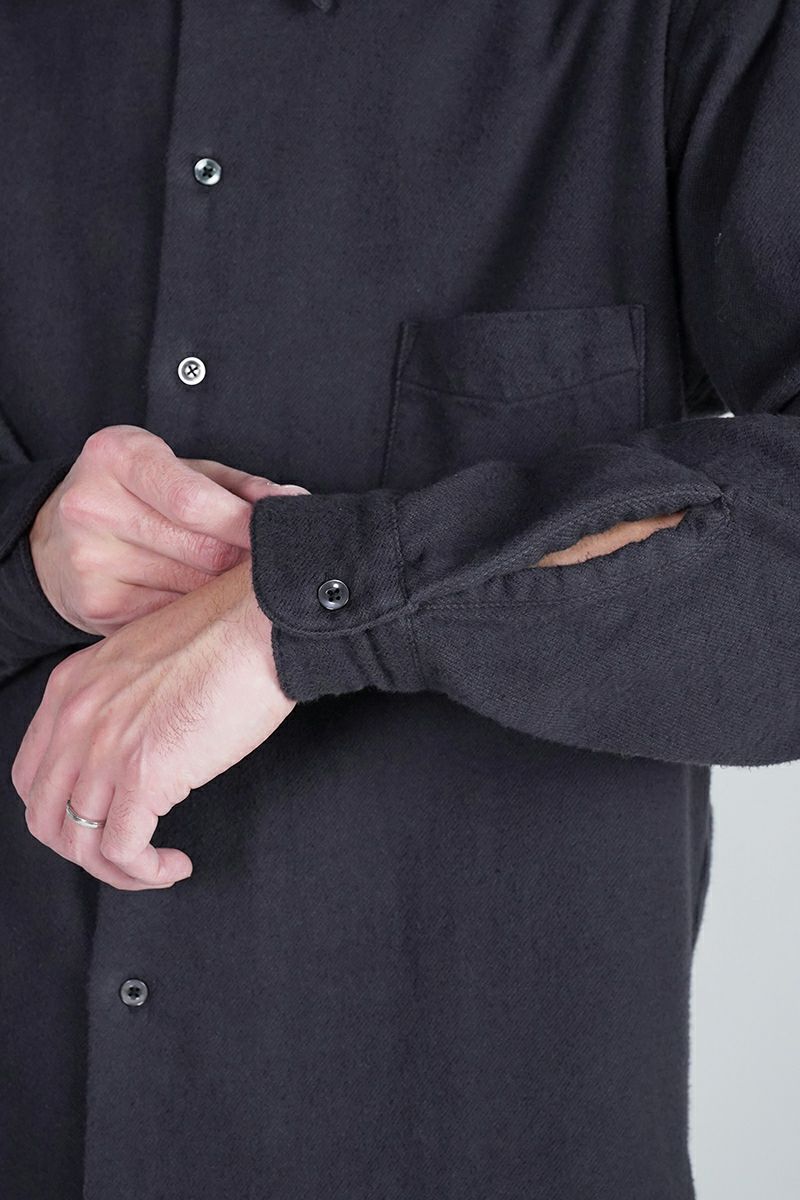 CIOTA (シオタ)Flannel Regular Collar Long Sleeve Shirt フランネルレギュラーカラー長袖シャツ SHLM-108-FL -14