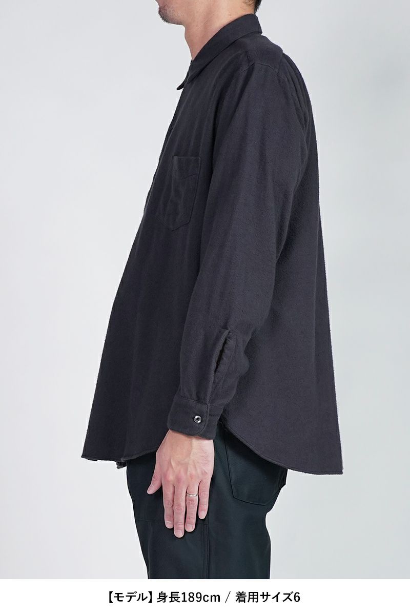 CIOTA (シオタ)Flannel Regular Collar Long Sleeve Shirt フランネルレギュラーカラー長袖シャツ SHLM-108-FL -20