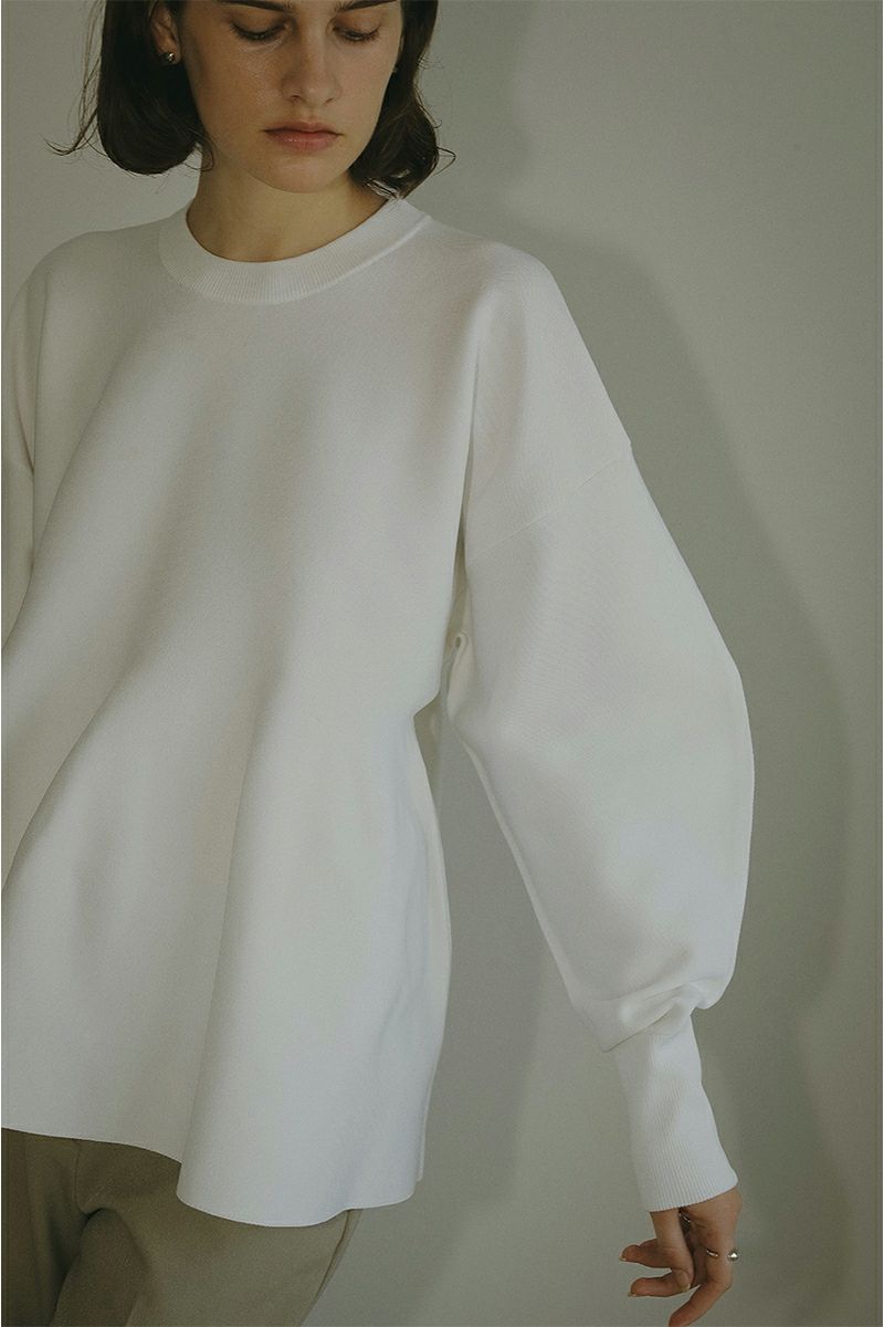 MANOF(マノフ)FLARE KNIT TOPS フレアニットトップス 87106-2052 -4