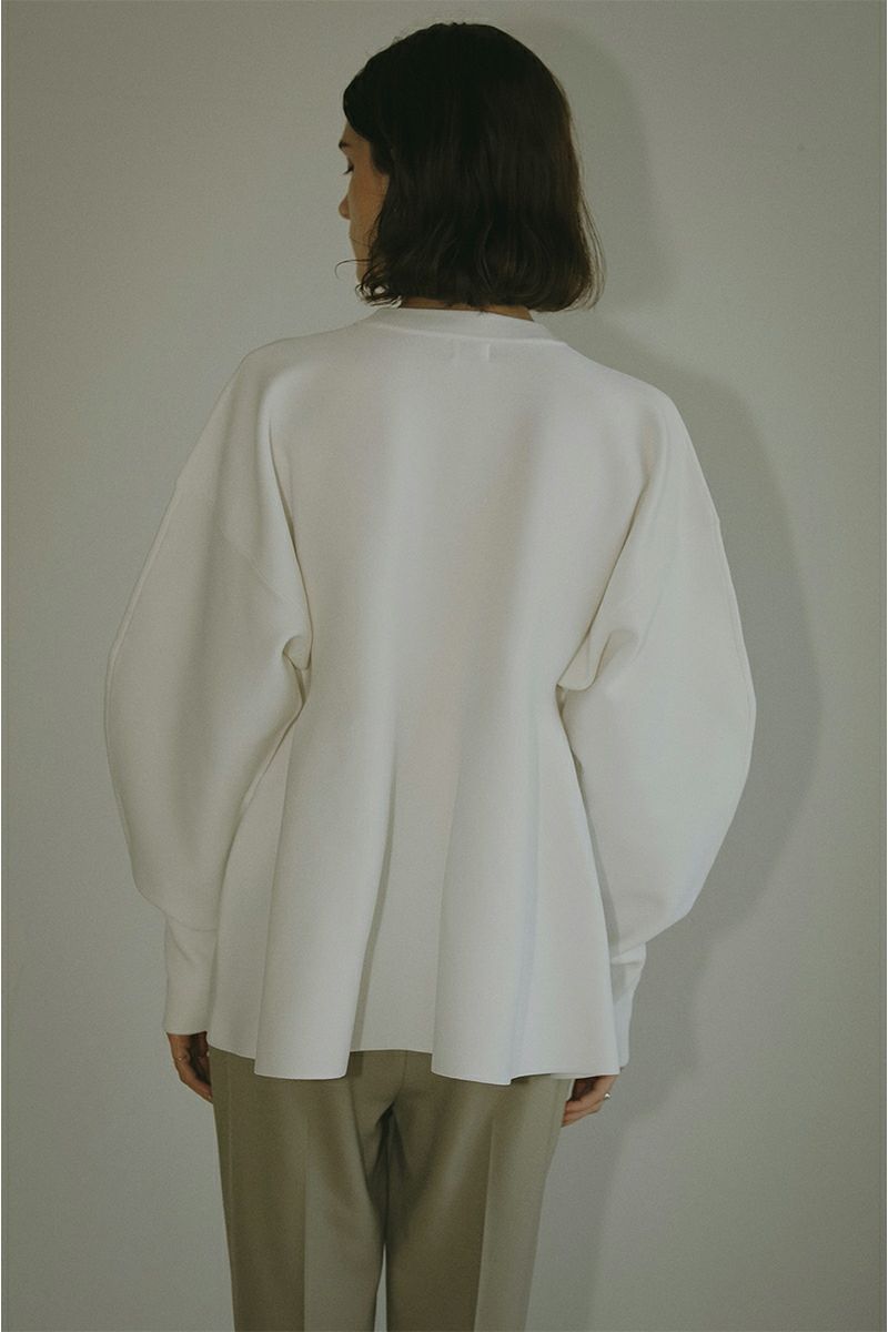 MANOF(マノフ)FLARE KNIT TOPS フレアニットトップス 87106-2052 -6