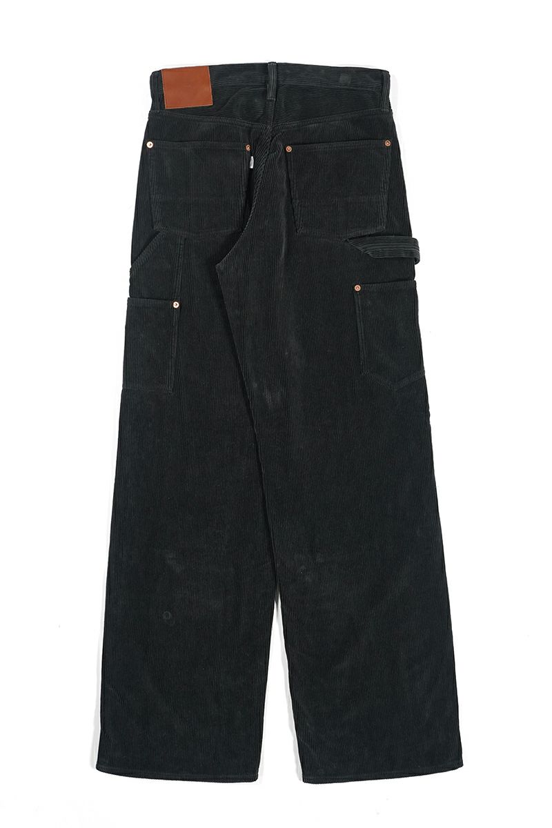 SUGARHILL シュガーヒル コーデュロイ ダブルニー パンツ ブラック Classic Double Knee Denim Pants クラシックダブルニーデニム