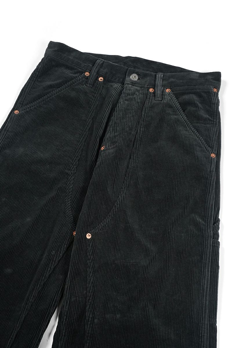 SUGARHILL シュガーヒル コーデュロイ ダブルニー パンツ ブラック SUGARHILL(シュガーヒル)のCORDUROY DOUBLE KNEE DENIM PANTS