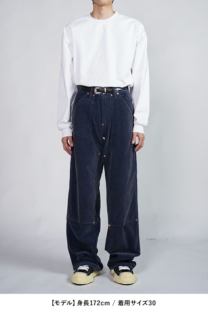 パンツ SUGARHILL 22aw CORDUROY WIDE TROUSERS SUGARHILL [ CORDUROY DENIM PANTS ] BROWN | ロイド・エフ