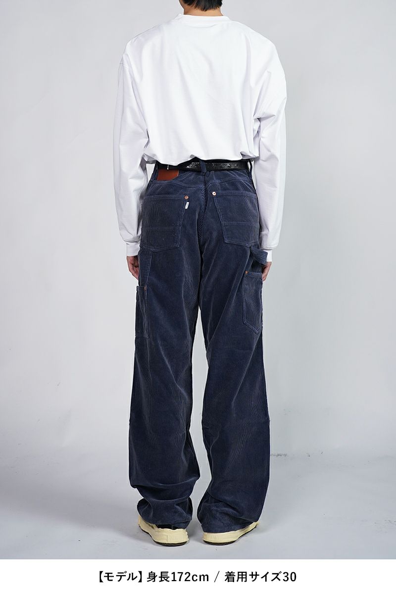 SUGARHILL(シュガーヒル)CORDUROY PAINTER TROUSERS コーデュロイペインタートラウザース 2411300407 -22