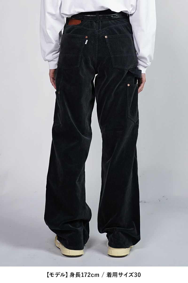 SUGARHILL(シュガーヒル)CORDUROY PAINTER TROUSERS コーデュロイペインタートラウザース 2411300407 -25