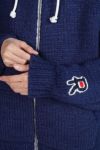 RICE NINE TEN(ライスナインテン)HAND KNITTED ZIP HOODIE 手編みジップフーディー HKN-ZH -4