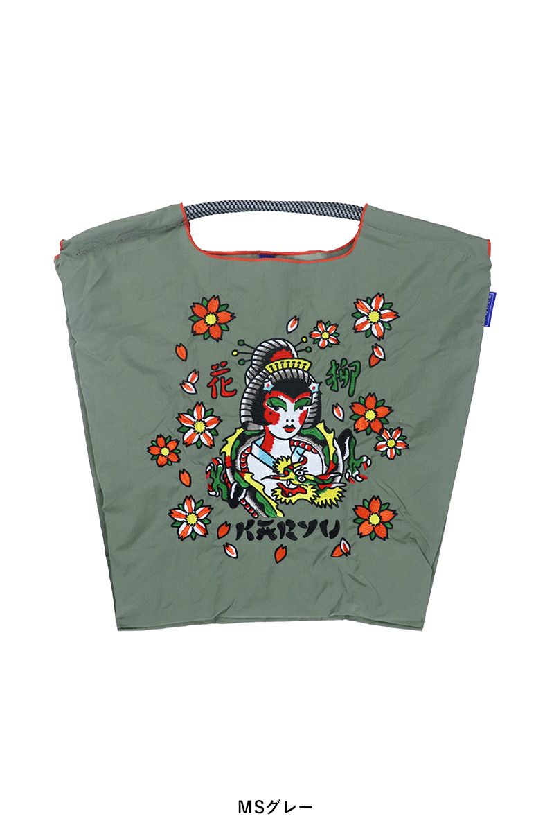 Ball & Chain(ボールアンドチェーン)KARYU(M) 花柳M カリュウ ショッピングバック トートバッグ 334001 -7