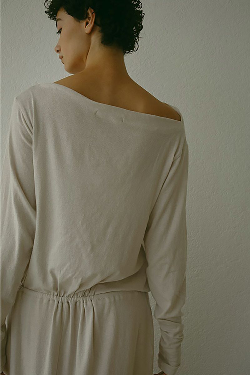 ETRE TOKYO(エトレトウキョウ)ボートネックカットドレス 1224532082 -4