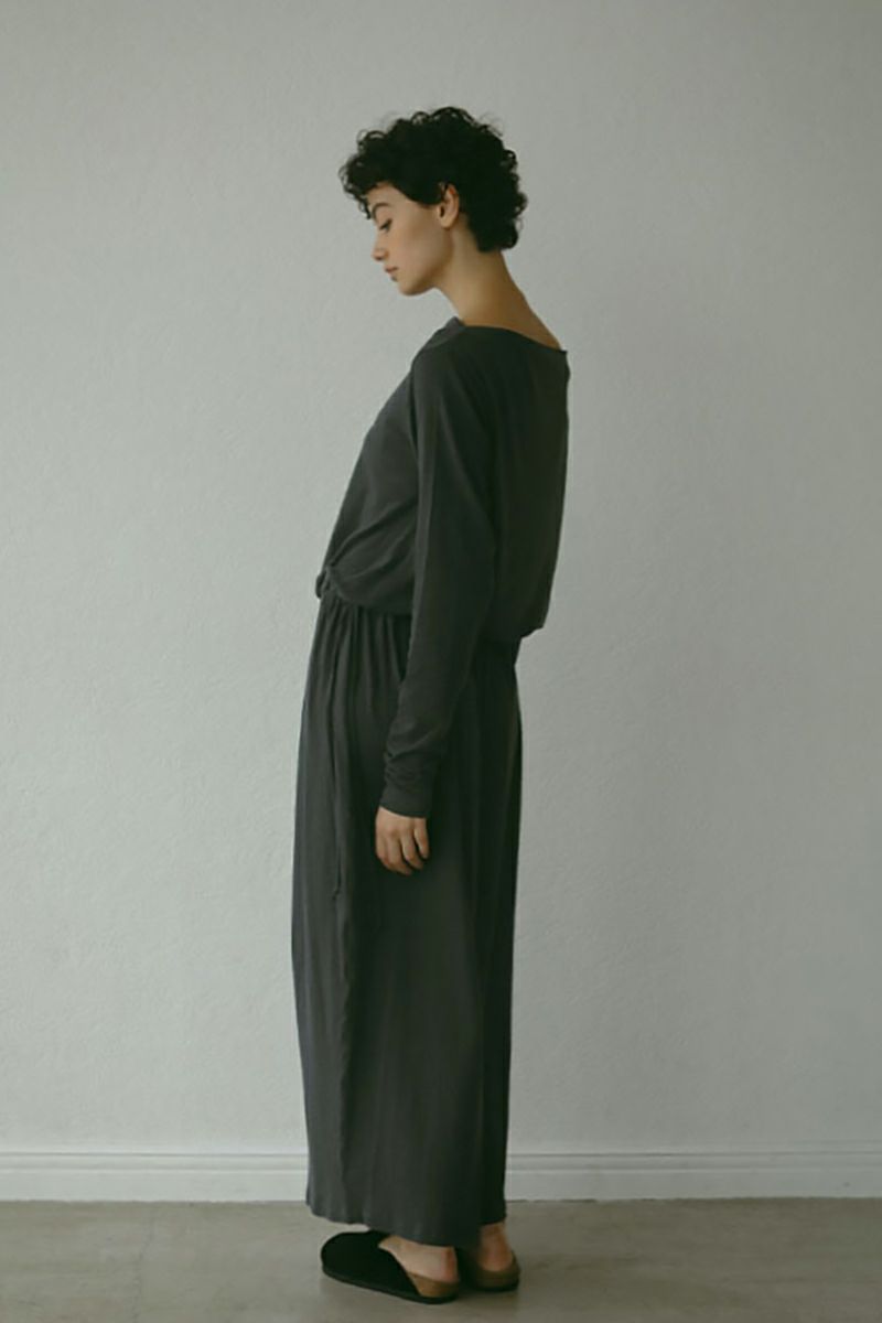 ETRE TOKYO(エトレトウキョウ)ボートネックカットドレス 1224532082 -7