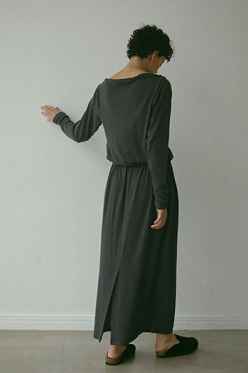 ETRE TOKYO(エトレトウキョウ)ボートネックカットドレス 1224532082 -8