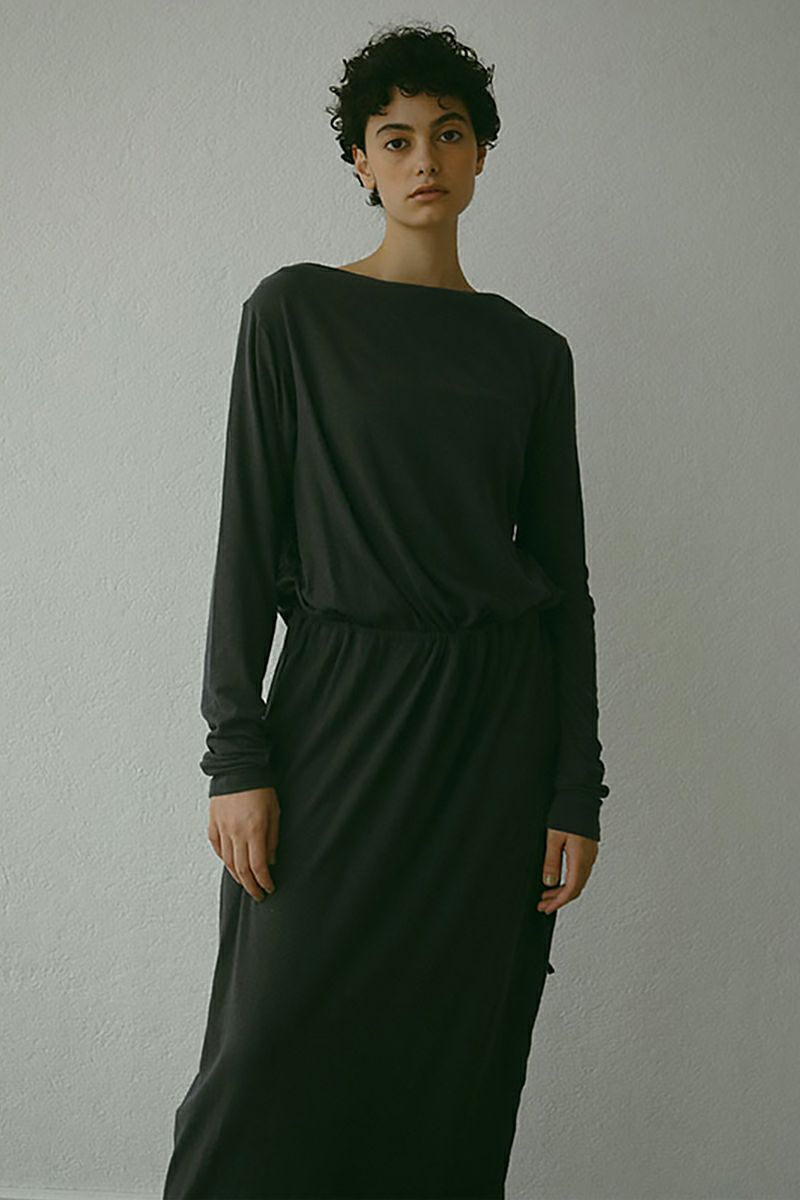 ETRE TOKYO(エトレトウキョウ)ボートネックカットドレス 1224532082 -9