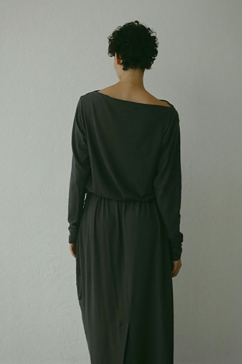 ETRE TOKYO(エトレトウキョウ)ボートネックカットドレス 1224532082 -10