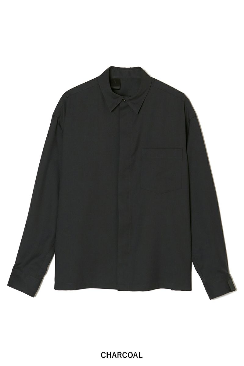 n.hoolywood ウールシャツ エヌハリ AURALEE DRESS SHIRT | N.HOOLYWOOD (Men)/エヌ．ハリウッド