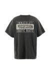 SAINT Mxxxxxx(セントマイケル)SM-YS1-0000-C01 / CP_SS TEE / SMILE / BLACK -1