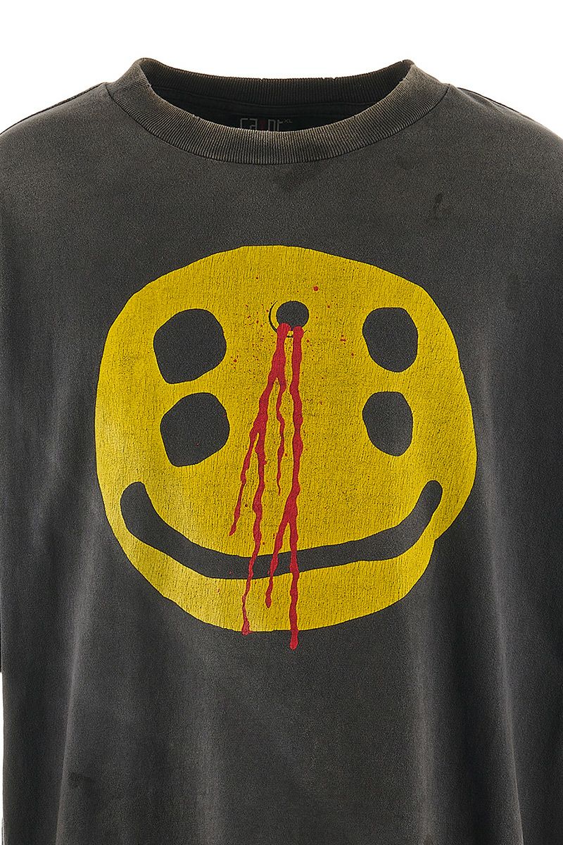 SAINT Mxxxxxx(セントマイケル)SM-YS1-0000-C01 / CP_SS TEE / SMILE / BLACK -2