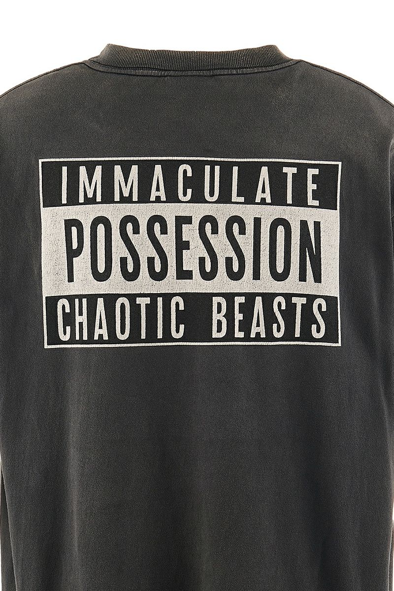 SAINT Mxxxxxx(セントマイケル)SM-YS1-0000-C01 / CP_SS TEE / SMILE / BLACK -3