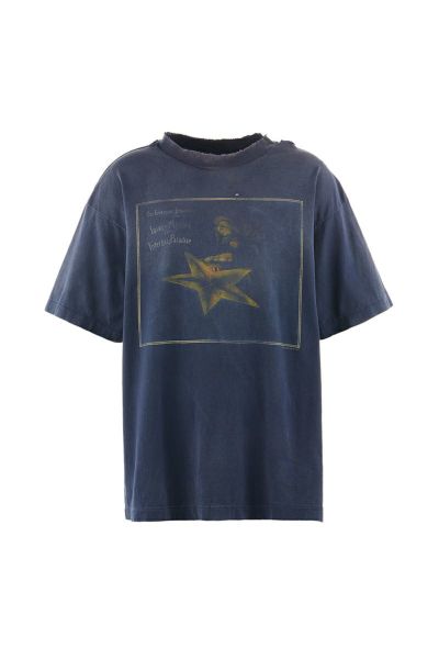 SAINT Mxxxxxx(セントマイケル)SM-YS1-0000-C03 / CP_SS TEE / STAR / NAVY