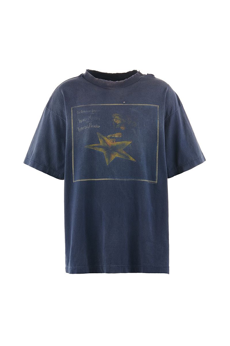 SAINT Mxxxxxx(セントマイケル)SM-YS1-0000-C03 / CP_SS TEE / STAR / NAVY
