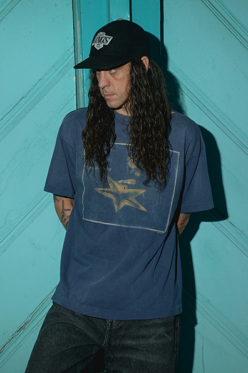 SAINT Mxxxxxx(セントマイケル)SM-YS1-0000-C03 / CP_SS TEE / STAR / NAVY -5