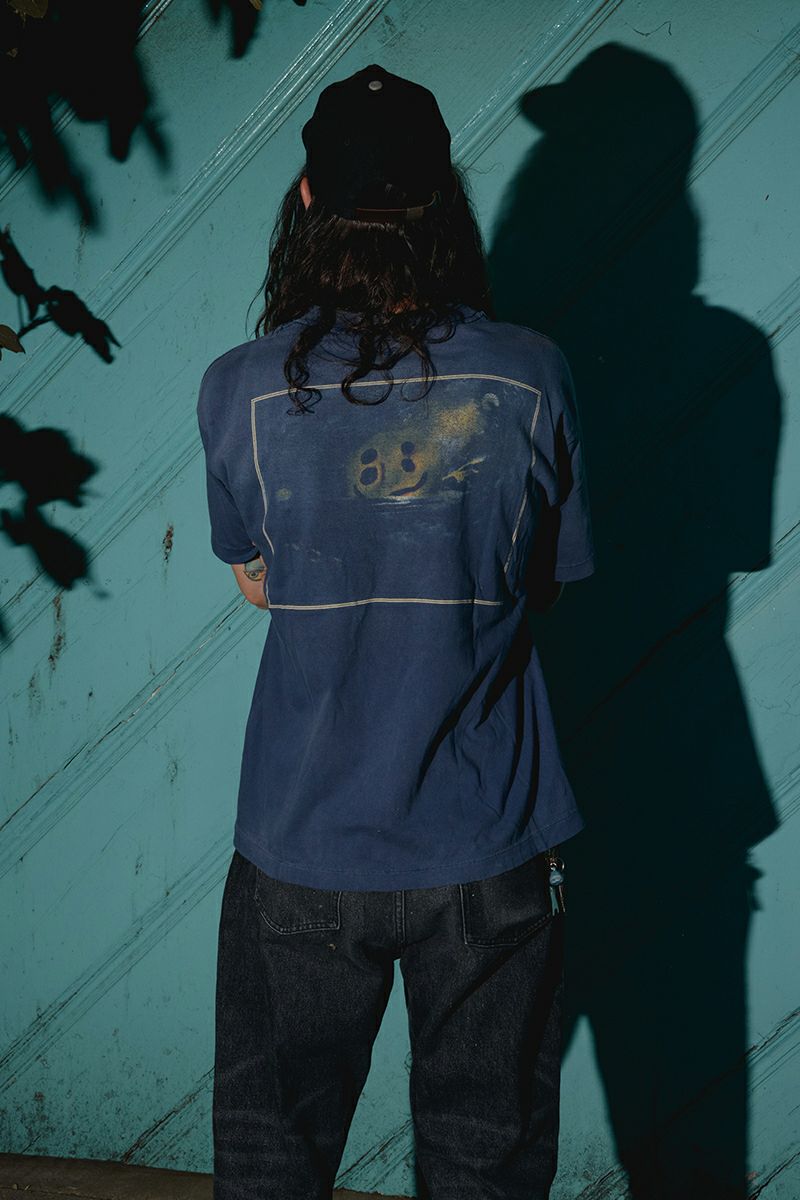 SAINT Mxxxxxx(セントマイケル)SM-YS1-0000-C03 / CP_SS TEE / STAR / NAVY -6