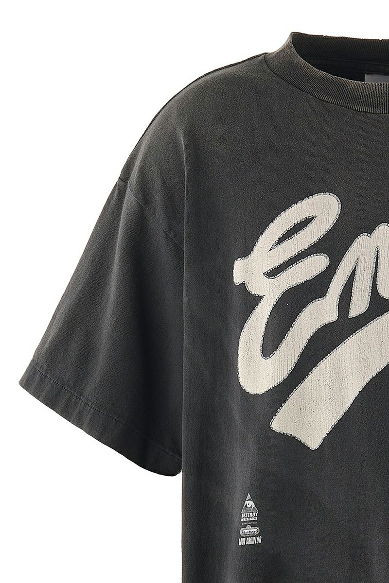 SAINT Mxxxxxx(セントマイケル)SM-YS1-0000-C18 / PE_SS TEE / SNT ENEMY / BLACK -4