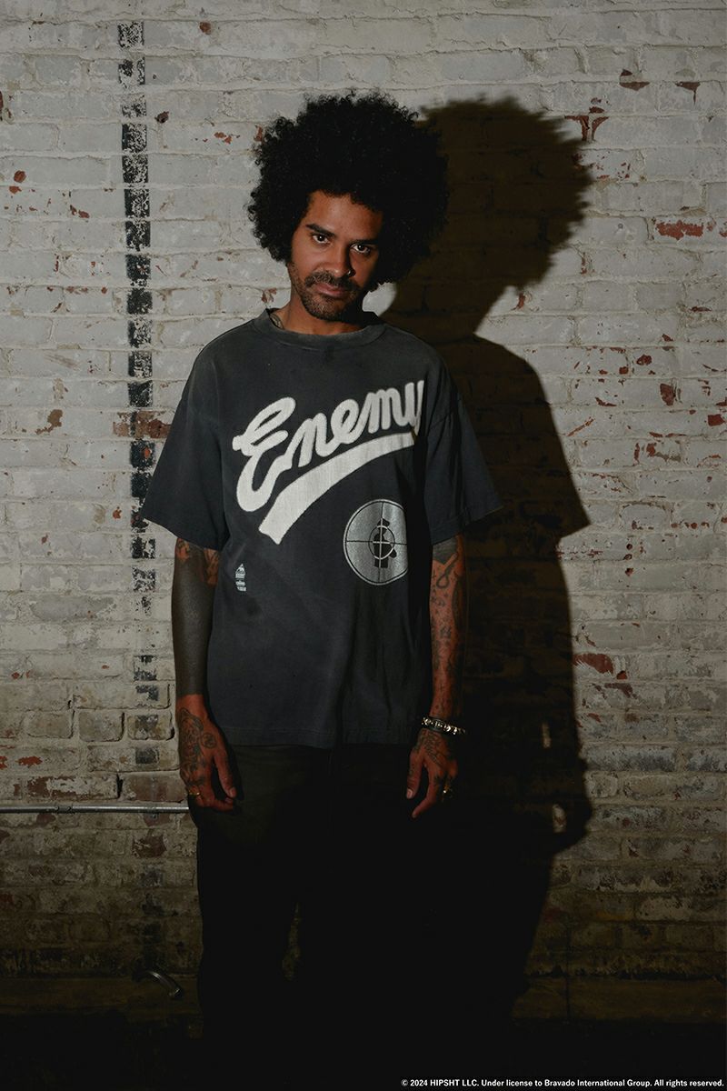 SAINT Mxxxxxx(セントマイケル)SM-YS1-0000-C18 / PE_SS TEE / SNT ENEMY / BLACK -5