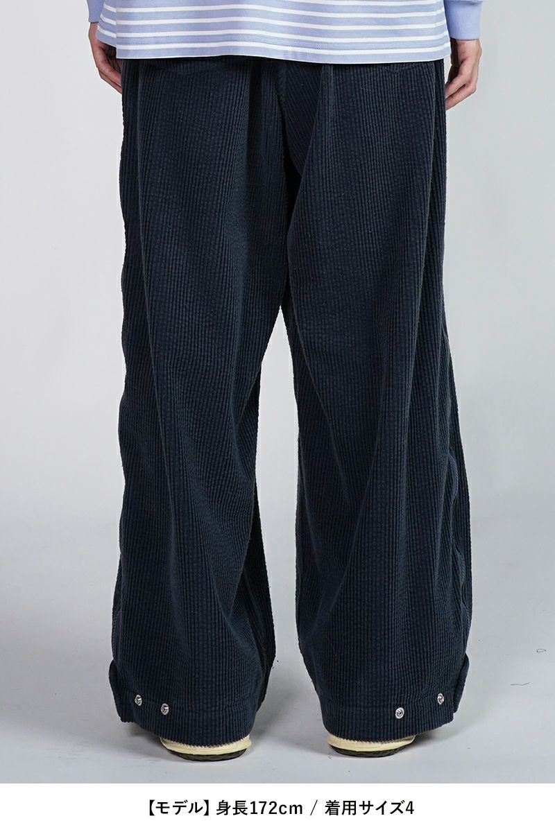 WELLDER(ウェルダー)Corduroy Over Trouseres コーデュロイオーバートラウザース WM24APT03 -12