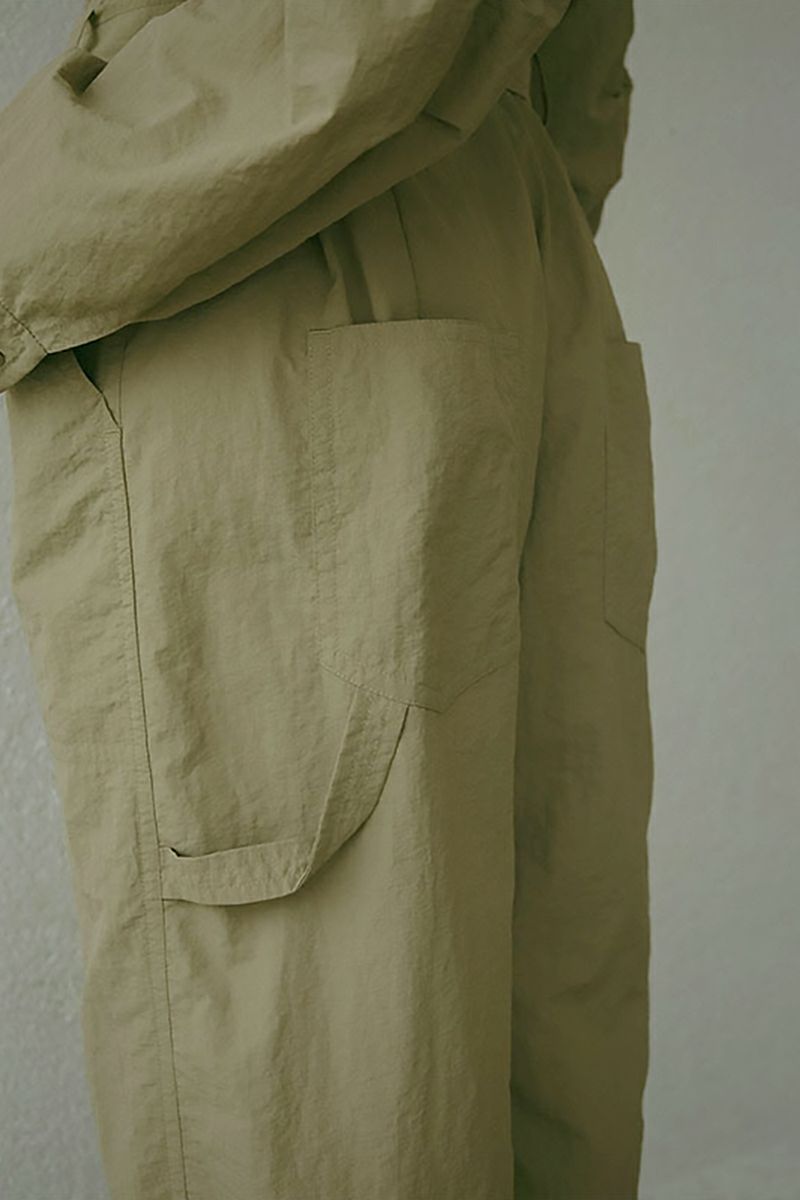 ETRE TOKYO(エトレトウキョウ)ベルテッドナイロンジャンプスーツ 1224530112 -2