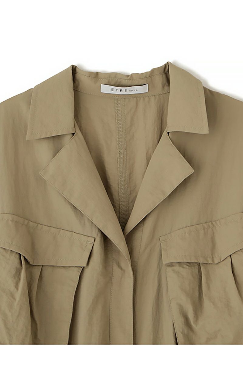 ETRE TOKYO(エトレトウキョウ)ベルテッドナイロンジャンプスーツ 1224530112 -11