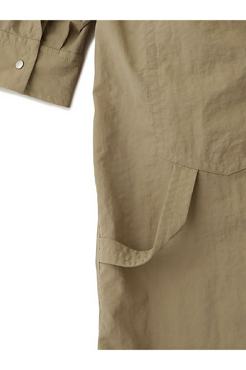 ETRE TOKYO(エトレトウキョウ)ベルテッドナイロンジャンプスーツ 1224530112 -17